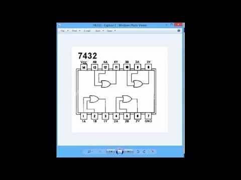 74LS32 - OR Gate - Truth Table & Example