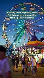 The Wyoming State Fair is right around the corner. If you’re searching for the perfect itinerary for your stay in Douglas, we’ve got you covered. #ThatsWY | Wyoming Office of Tourism