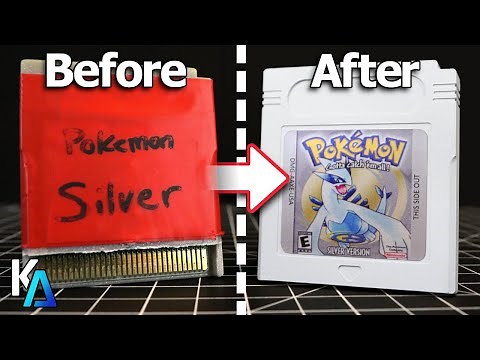 Restoring Pokemon Silver to BETTER Than New!