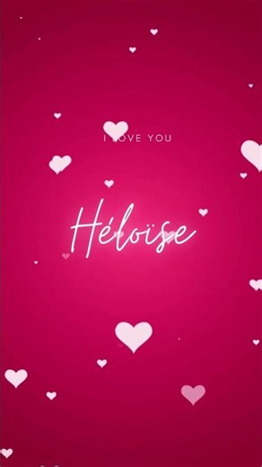 A special message for Héloïse ❤️ #Heloise