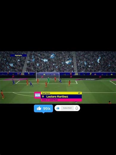 Martinez Goal Efootball #efootball #efootballmobile #pes #efootball2025 #football #pess #fifa #bd