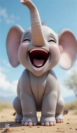 Cute Baby Elephant: A Fun Animation Adventure