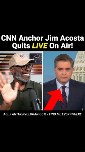 CNN news anchor Jim Acosta has left the network after 18 years on the job. Acosta made the announcement on air during his last segment. He did not give many details as to why he's leaving, aside from the fact that CNN offered him another time slot that he refused. This news comes on the heels of several mainstream media networks announcing layoffs and budget cuts. . . . #CNN #jimacosta #acosta #cnnsucks #trump #donaldtrump #television #mainstreammedia #media #news #politics | Anthony Brian Logan