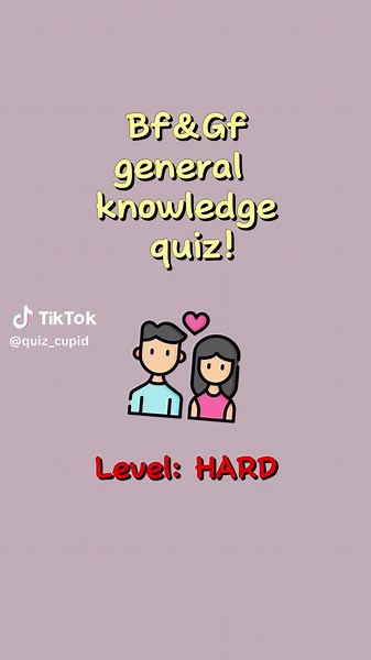 Engaging Boyfriend and Girlfriend Quiz for Couples