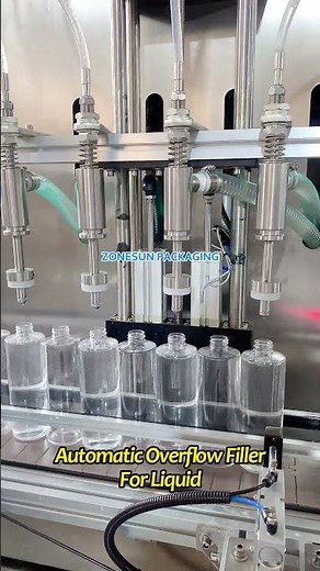 Automatic Overflow Filler | For Liquor Packaging
