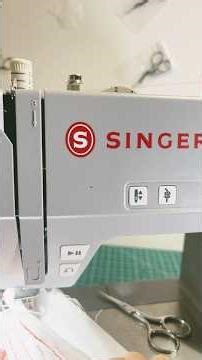 Adjusting the thread tension on the Singer Heavy Duty machine