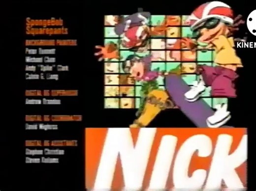 Spongebob Squarepants Nick Split Screen Credits