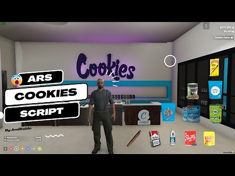 FiveM ESX ARS Cookies Job Script with 95+ Items and Customizable Shop