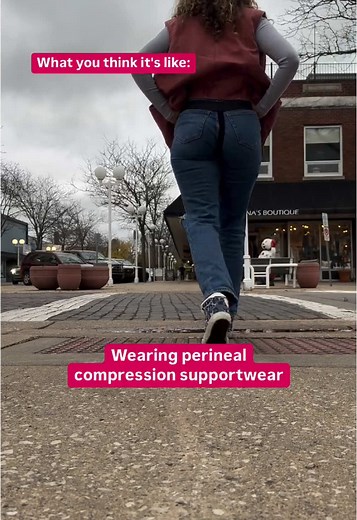 The Pelvic Bra is designed to provide invisible support for prolapse, leaks, painful pressure, and discomfort—so you can live life without worrying about what’s going on “down there.” Unlike other support options, the myPelvicBra is: ✨ Discreet: No panty lines or bulky layers. ✨ Invisible: Meant to be worn under your clothes for seamless, secret support. ✨ Effective: Provides targeted perineal compression to alleviate symptoms of prolapse, leaks, and more. Live your life, do the things you love,