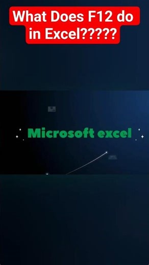 Excel Shortcut: Save Your Workbook Instantly
