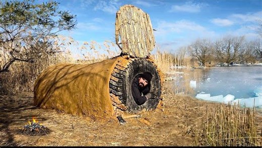 How to Build a Survival Base Inside a Rock Cave Solo Survival Build | HD