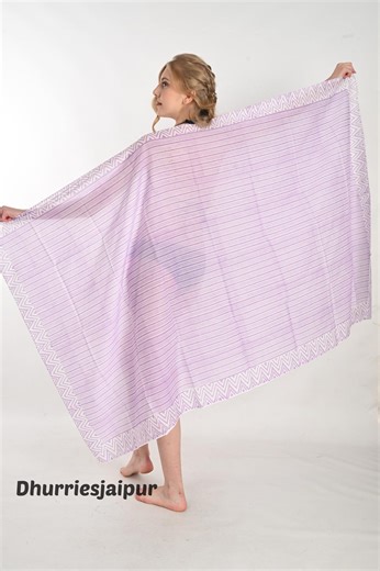 Cotton Beach Sarong Indian Hand Block Print Beach Sarongs Soft Voile Fabric Summer Pareo Gift for Her - Etsy