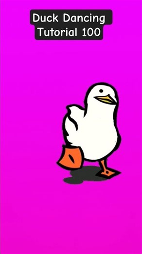 Duck Dancing Tutorial 100#tutorial#viral#meme #trending