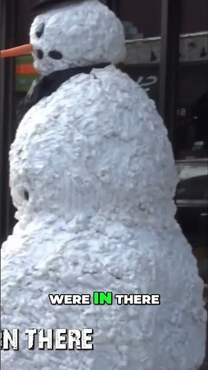 Snowman Prank Backfires: Funny Reactions You Can't Miss!
