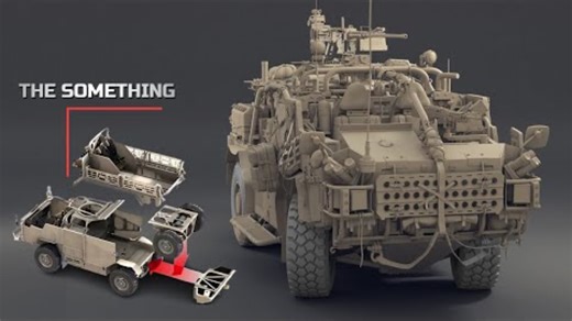 英国陆军的Supacat HMT“豺狼”轻型战车