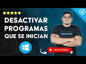 Cómo DESACTIVAR los PROGRAMAS que se INICIAN Cuando ENCIENDES WINDOWS 10 ❌ Quitar Inicio Automático💻