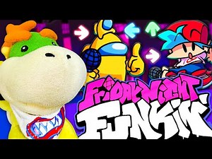 ¡Bowser Jr Juega Videojuegos: FRIDAY NIGHT FUNKIN PELÍCULA COMPLETA! - CMB en Español