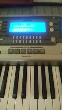 How to play the Federal Signal Modulator Alternate Wail on a Casio WK-3700