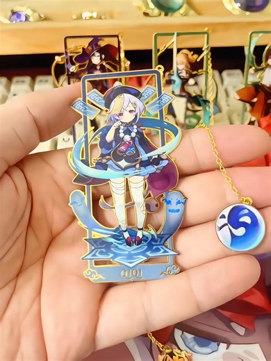 Bookmark Qiqi cuối cùng cũng xuất hiện rồi! #genshinimpact #qiqi #bookmark #anime #game #fyp #viral