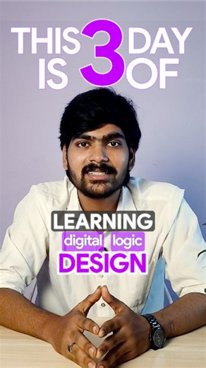 Prov Logic The VLSI career center on Instagram: "Day 3 of learning Digital logic design.."