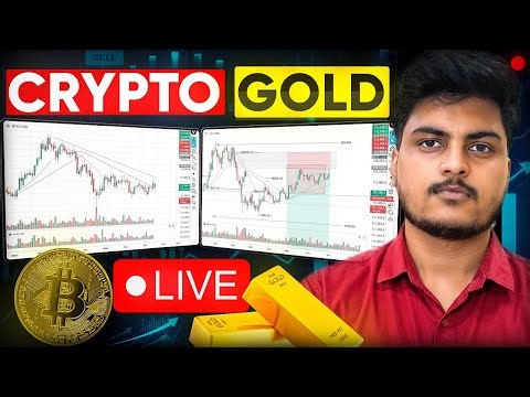 Live Crypto and Gold Scalping Trading | 9 MARCH | #goldtrading #cryptotrading #bitcoin