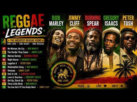 Legend Reggae Songs That Live| Bob Marley, Jimmy Cliff & More|Golden Era Reggae(inspired & AI Cover)