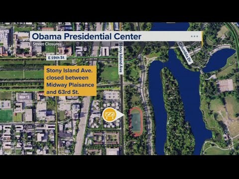 Obama Presidential Center opening road closures for Thursday, June 19