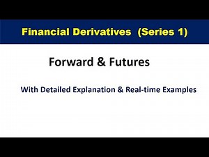 financial derivatives lecture # Series 1 | Futures contracts explained| Forward contract explained