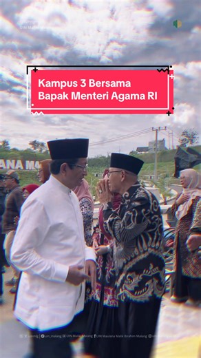 Ground Breaking Edupark Ar-Rahim di UIN Malang