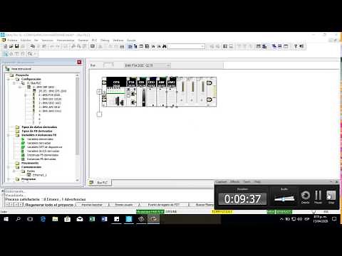 Unity pro PLC M340 configuración del hardware
