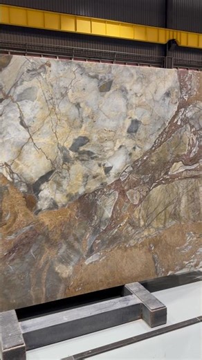 Amazonite Brown Slabs！ #marblestone #factory #interiordesign #design