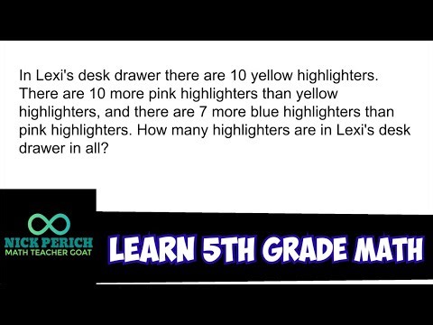 Learn 5th Grade Math - Solve Multi-Step Word Problems (Adding and More Adding)