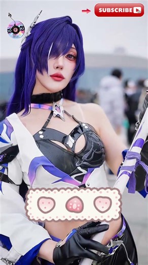 Acheron Cosplay Showcase | Dark Elegance from Honkai Star Rail NEATMOA 2026