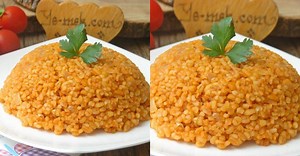 BULGUR PİLAVI (Kısa Sürede Hazırlayacağınız, Doyurucu Ve Lezzetli Bir Pilav)