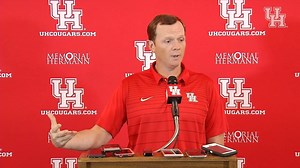 🎥 | Listen to what head coach Major Applewhite had to say during Monday's press conference, presented by Memorial Hermann. #HTownTakeover | Houston Cougar Football