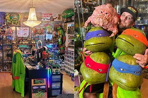 World's Largest Teenage Mutant Ninja Turtles Collection Fills an Entire Home
