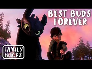 Toothless And Hiccup's Friendship Journey | How To Train Your Dragon (2010) | Family Flicks