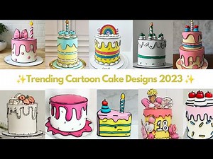 Cartoon Cake Designs 2023 | Cartoon Cake #CartoonCakeWala #CartoonCakedesign #cartooncake