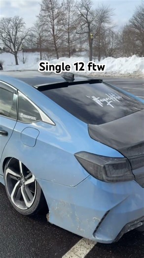 Single 12 inch sub going to work