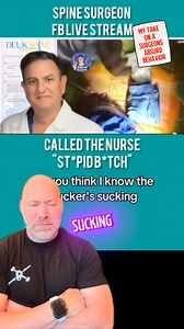 1.1K views · 142 reactions | I cringed when I saw this. Sure I don’t know the guy. But I saw enough to make an assessment. I have seen his kind over and over in medicine and they are all the same. … I hear staff talk about them behind their backs. Nobody respects them no matter how good they are. … There is always a better surgeon, and who is also nice. #surgery #behavior | Ricky Brown | Facebook