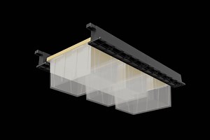 Bin Caddy Overhead, Space-Saving Storage Tote Organizational Solution for Garage, Basement, Small Spaces