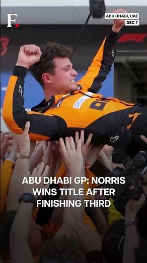Abu Dhabi: Lando Norris Wins F1 Drivers' Title, Verstappen Misses by Two Points | N18G