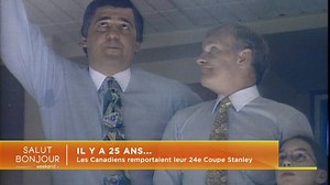 La dernière Coupe Stanley des Canadiens de Montréal, 25 ans plus tard 🏆 Entrevue avec Serge Savard, ancien directeur-général 🙌 | Salut Bonjour