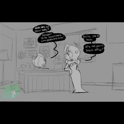 “An Imp’s Mourning” [bendy comic dub] #bendy #bendyandtheinkmachine #aliceangel #comicdub #shorts