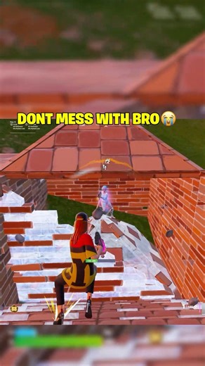 Do NOT mess with bro 😭✌️ #fortnite #fortniteclips #fishbucket
