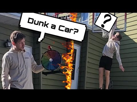 (The Wheel Decides What I Dunk) How High Can I Dunk?
