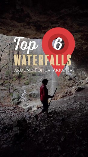 It is definitely #waterfallwednesday in Buffalo River Country, and there are so many incredible waterfalls around Ponca, Arkansas! We have narrowed it down to six of the most popular waterfalls in the area to explore this Winter❄️ - 📍Eden Falls - 2.3 miles roundtrip, Easy hike, 31’📍Twin / Triple Falls- 0.5 miles roundtrip, Easy Hike, 48’📍Hemmed-in-Hollow Falls - 5 miles roundtrip, Difficult Hike, 209’📍Hideout Hollow Falls - 2 miles roundtrip, Easy Hike, 37’📍Sweden Creek Falls - 1.8 miles ro