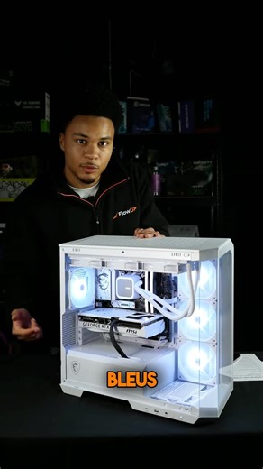 FlowUP | à 3 clics de ton futur PC ! 🫵 on Instagram: "Arrête d’utiliser le blanc FFFFFF sur ton RGB ❌ Ton RGB blanc est bleu ? Voilà pourquoi comment le corriger) 😳👇 Si le blanc FFFFFF paraît bleuté sur les RGB, c’est parce que les LED utilisent surtout du bleu très puissant, donc pour obtenir un blanc visuellement neutre il faut légèrement le réchauffer en allant vers des tons jaune/orangé Dis nous en commentaires si t’as fais le test sur ton PC #pcgamer #white #rgb #tips"