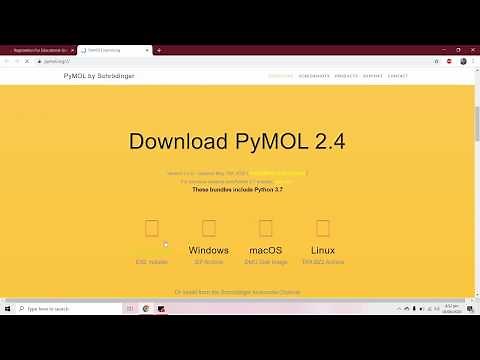How to download, install and activate PyMOL