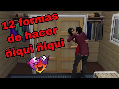 12 formas de hacer ñiqui ñiqui❤️ / The Sims 4